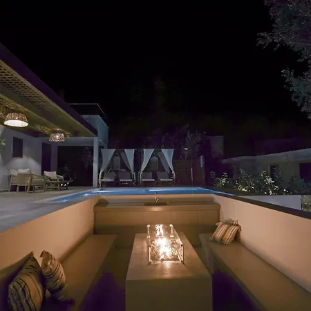 Mourelo Luxury In Chania With Private Pool Jacuzzi Villa La Canea