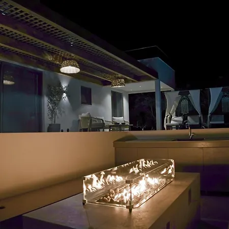Villa Mourelo Luxury In Chania With Private Pool Jacuzzi La Canea